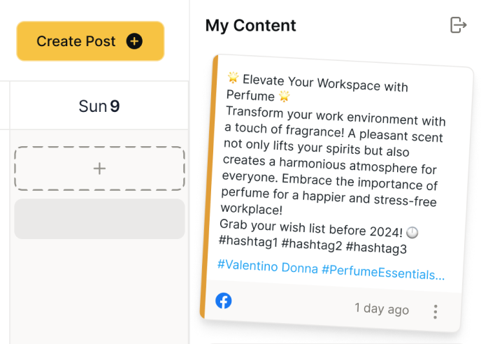 Content to fit your Schedule